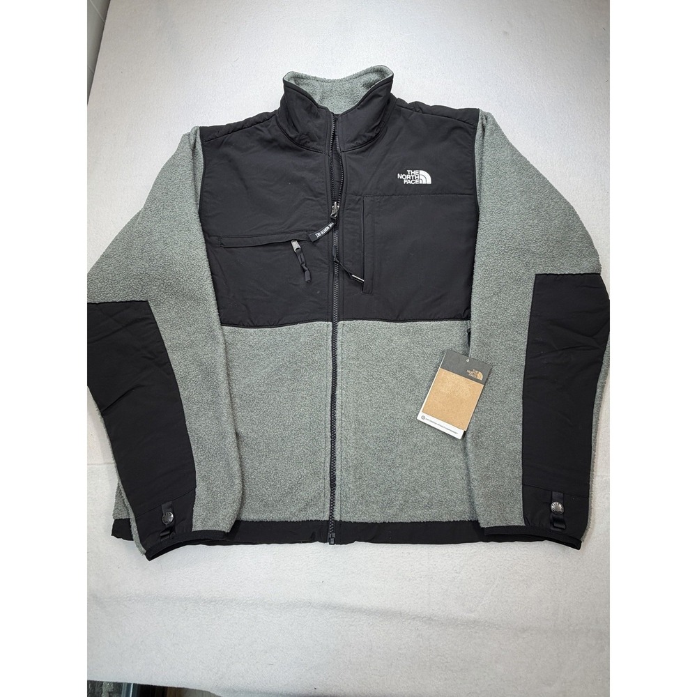 The North Face Men's Retro Denali Jacket Gray Black New With Tags Size Large